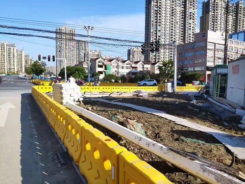 大慶路施工
