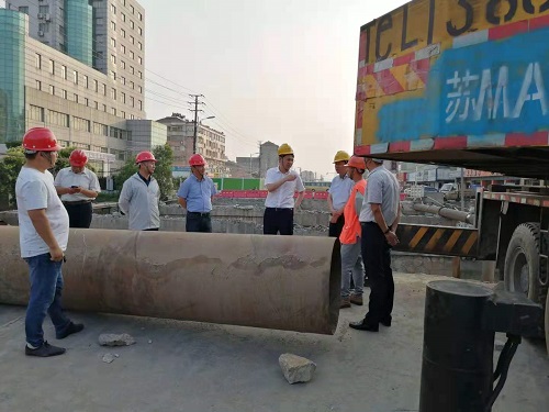 大慶路改造劉志明市長(zhǎng)視察1